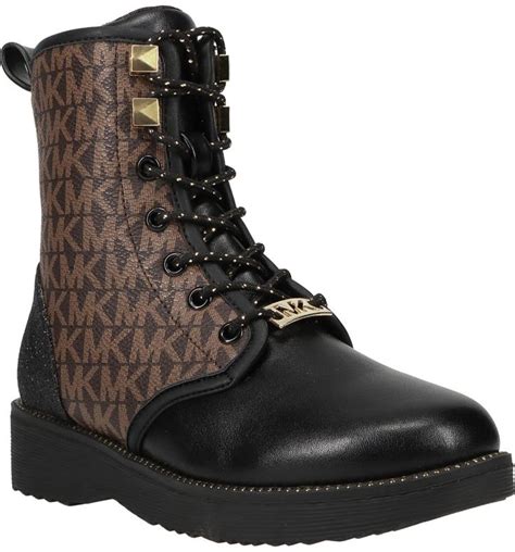 michael kors haskell boots black|michael kors boots high heel.